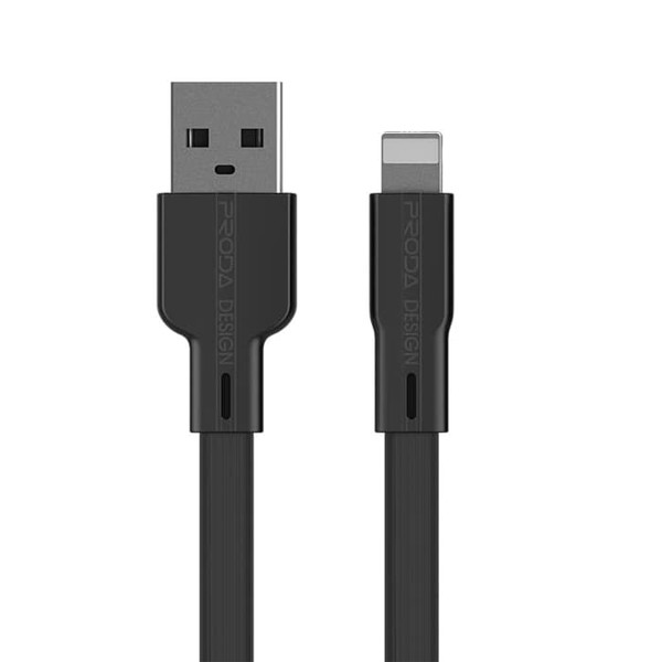 کابل تبدیل USB به لایتنینگ پرودا مدل pd-b18 طول 1 متر