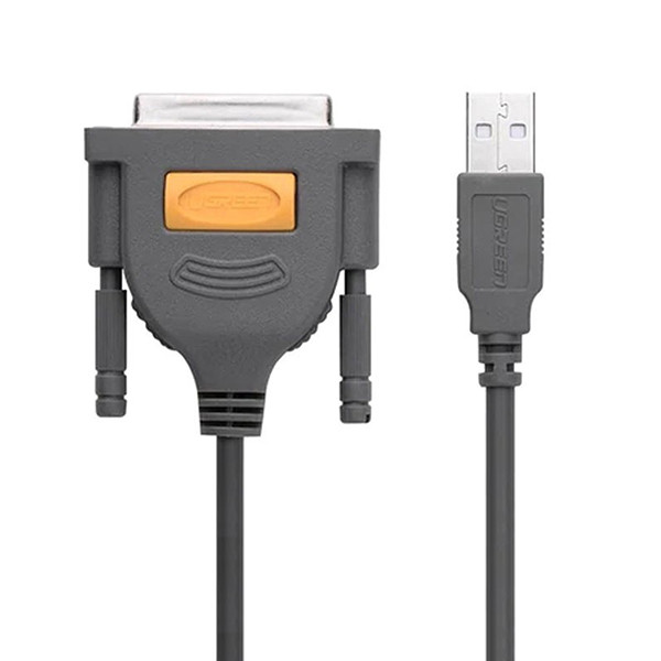 کابل تبدیل USB به DB25 parallel یوگرین مدل US167 طول 2 متر