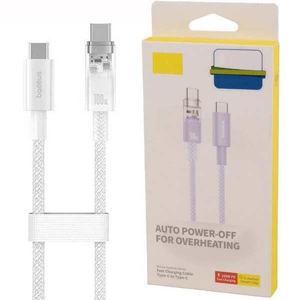 کابل تبدیل USB-C بیسوس مدل P10319703221-01 طول 200 سانتی متر