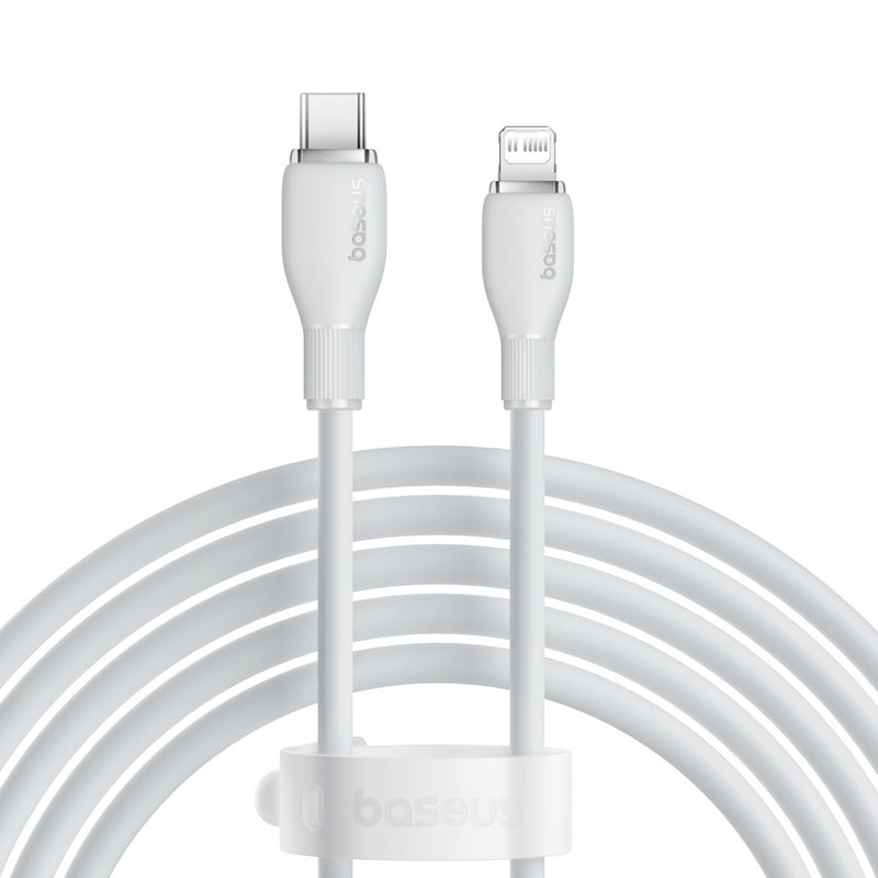 کابل تبدیل USB-C به لایتنینگ بیسوس مدل  Pudding P10355701221  طول 2 متری