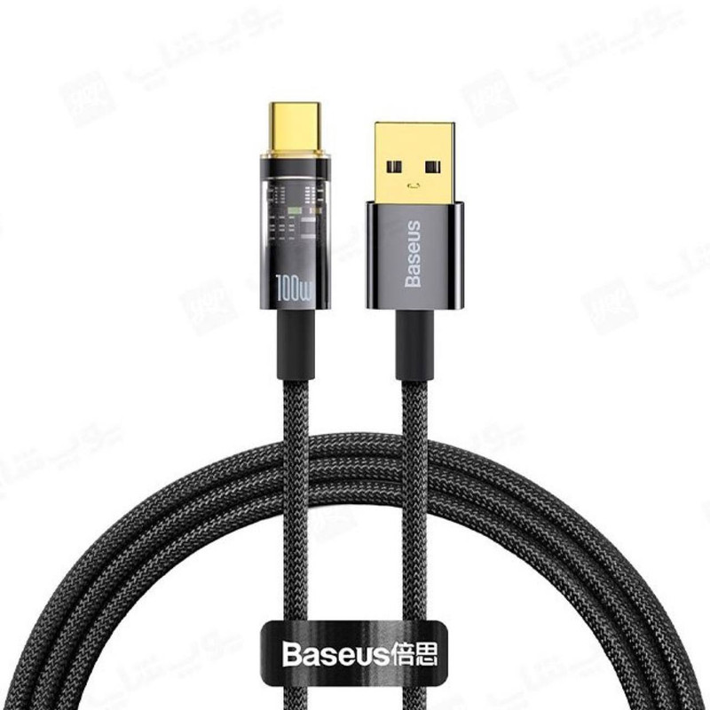کابل تبدیل usb به usb-c بیسوس  مدل cats000203  طول 1 متر