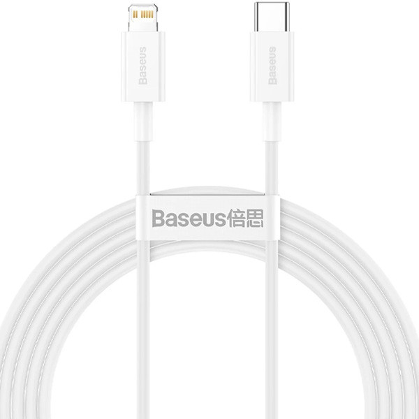 کابل تبدیل usb-c به لایتنینگ باسئوس مدل CATLYS-C02 طول 2 متر