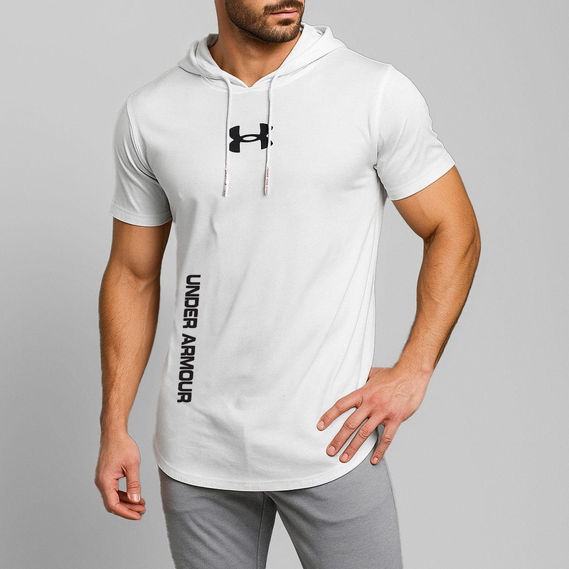 تی شرت کلاه دار مردانه کد 443211