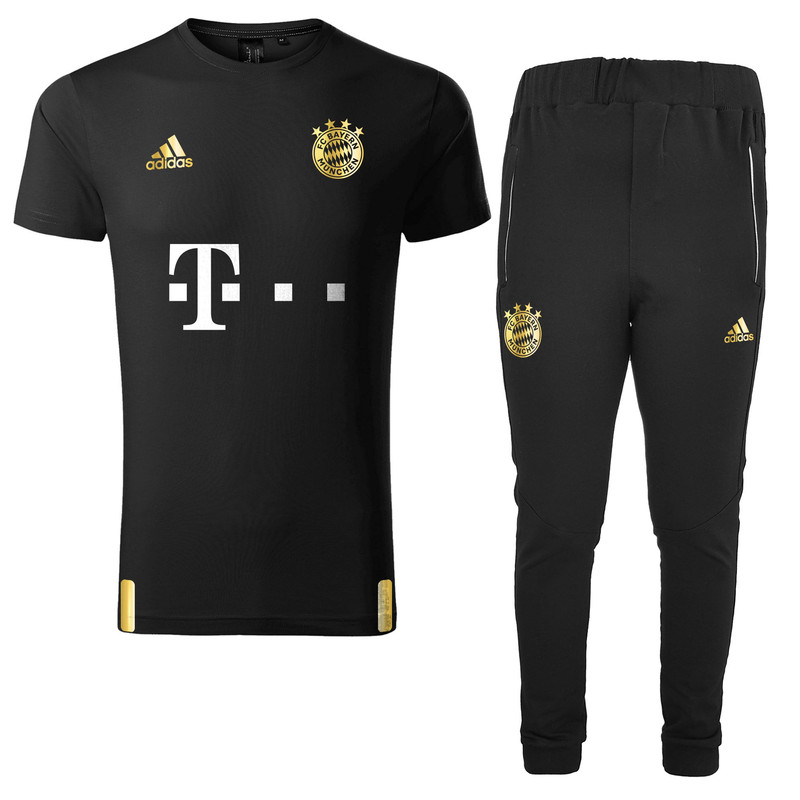 ست تیشرت و شلوار ورزشی مردانه طرح بایرن مونیخ کد 902112ss