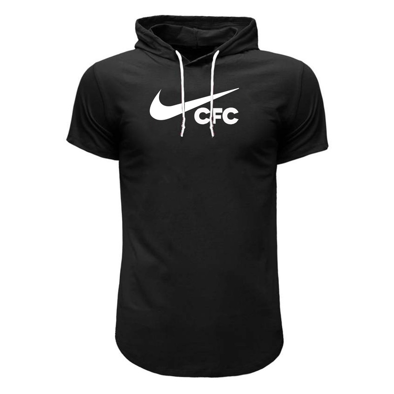 تی شرت کلاه دار آستین کوتاه مردانه مدل 7700