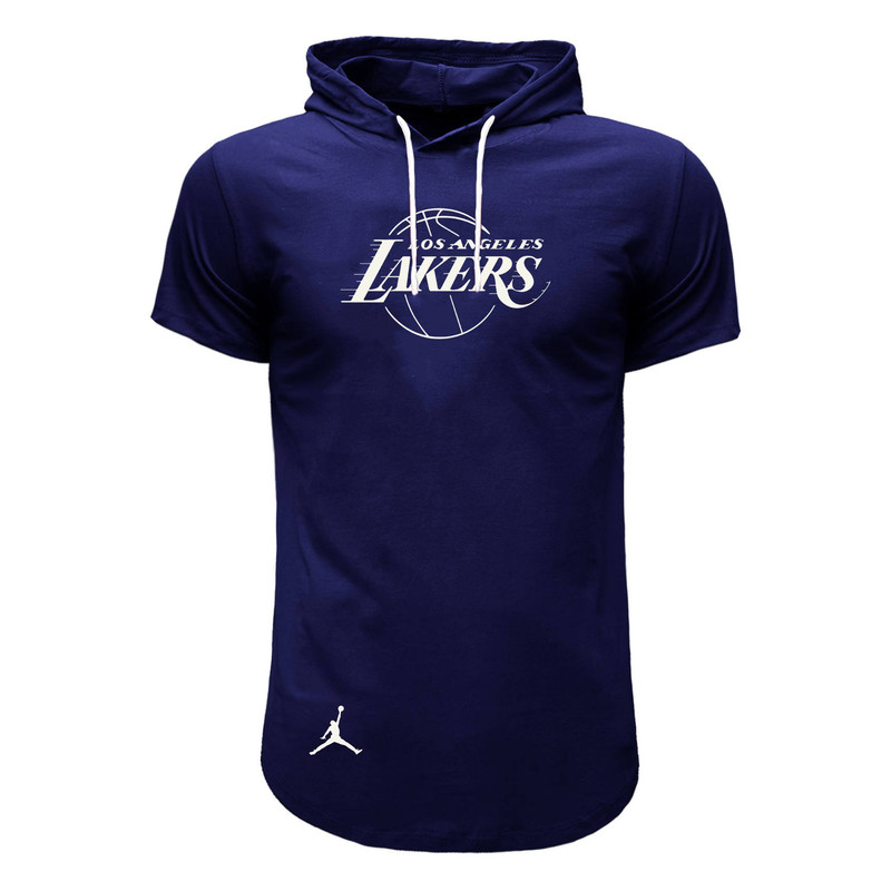 تی شرت کلاه دار آستین کوتاه مردانه کد B8901