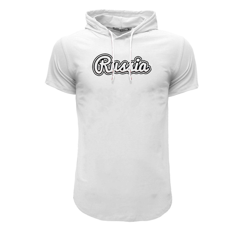 تی شرت کلاه دار آستین کوتاه مردانه مدل راشا کد 4000