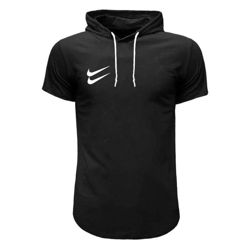 تی شرت کلاه دار مردانه مدل NI 8023