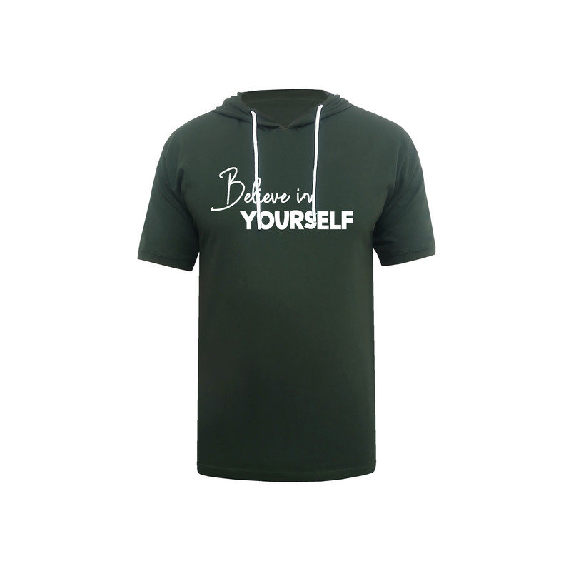 تی شرت کلاه دار مردانه مدل your  کد 7686