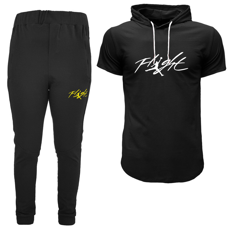 ست تی شرت و شلوار مردانه مدل 000308