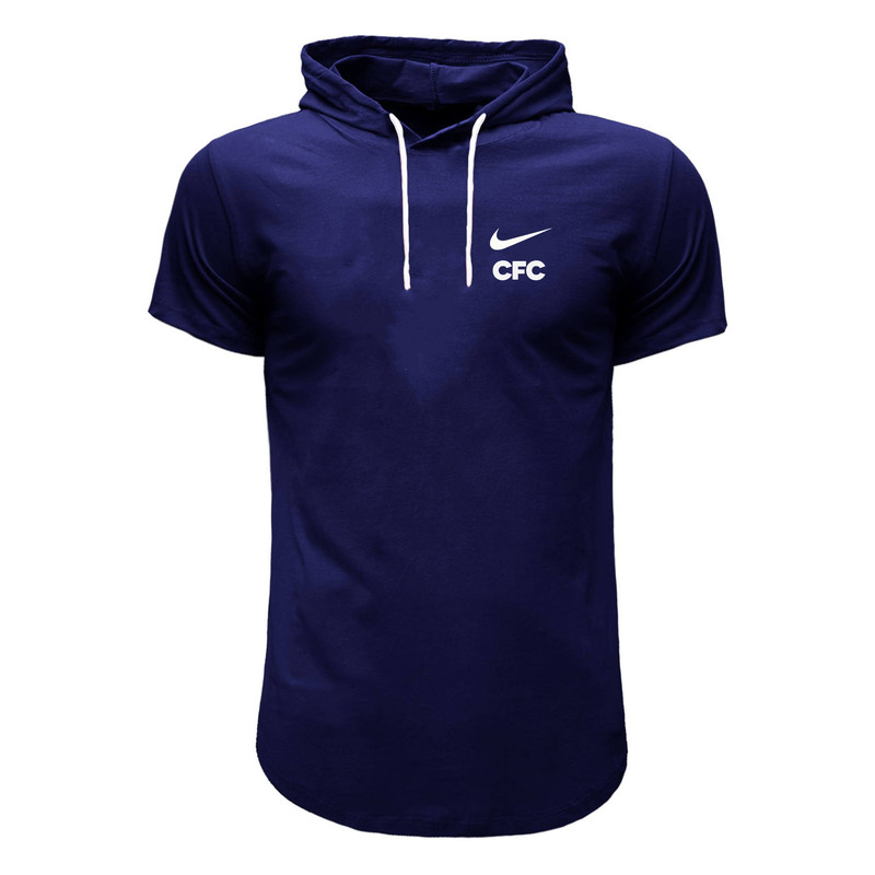 تی شرت کلاه دار آستین کوتاه مردانه مدل 8902