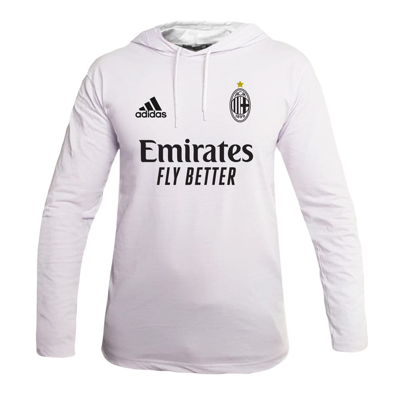 تی شرت کلاه دار مردانه مدل آث میلان کد 6054