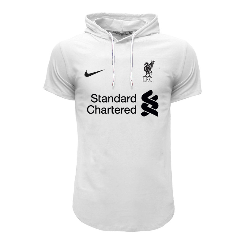 تیشرت کلاه دار مردانه مدل لیورپول کد 7600