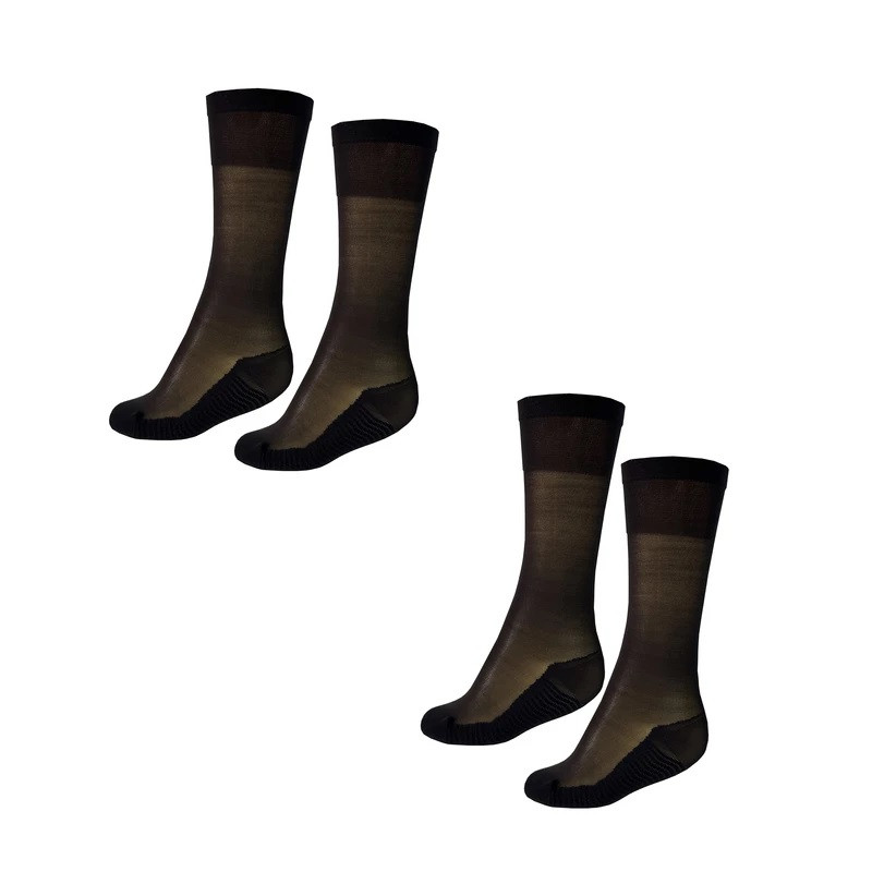 جوراب ساق بلند زنانه مدل 381768 بسته 2 عددی