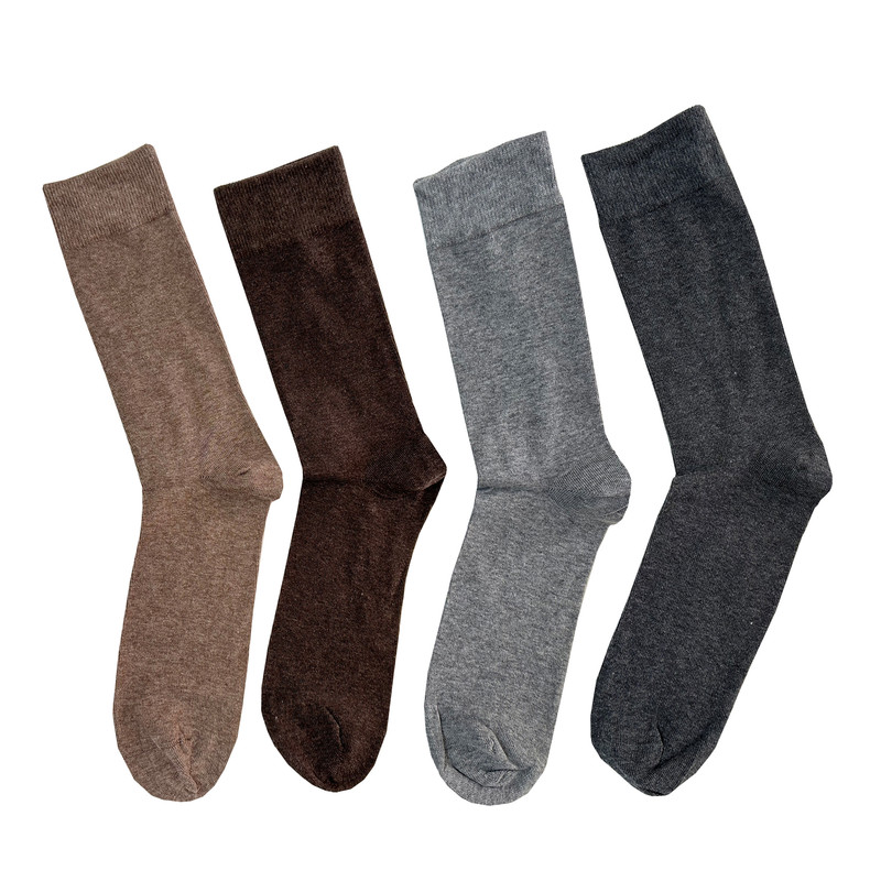 جوراب ساق بلند مردانه مدل T404 مجموعه 4 عددی