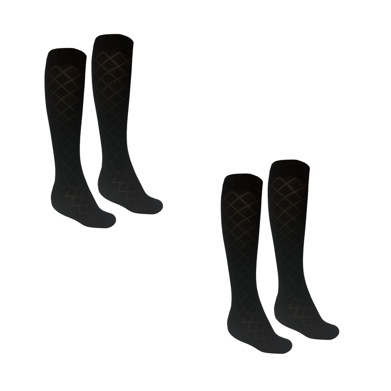 جوراب ساق بلند زنانه نوردای مدل RU-2 بسته 2 عددی