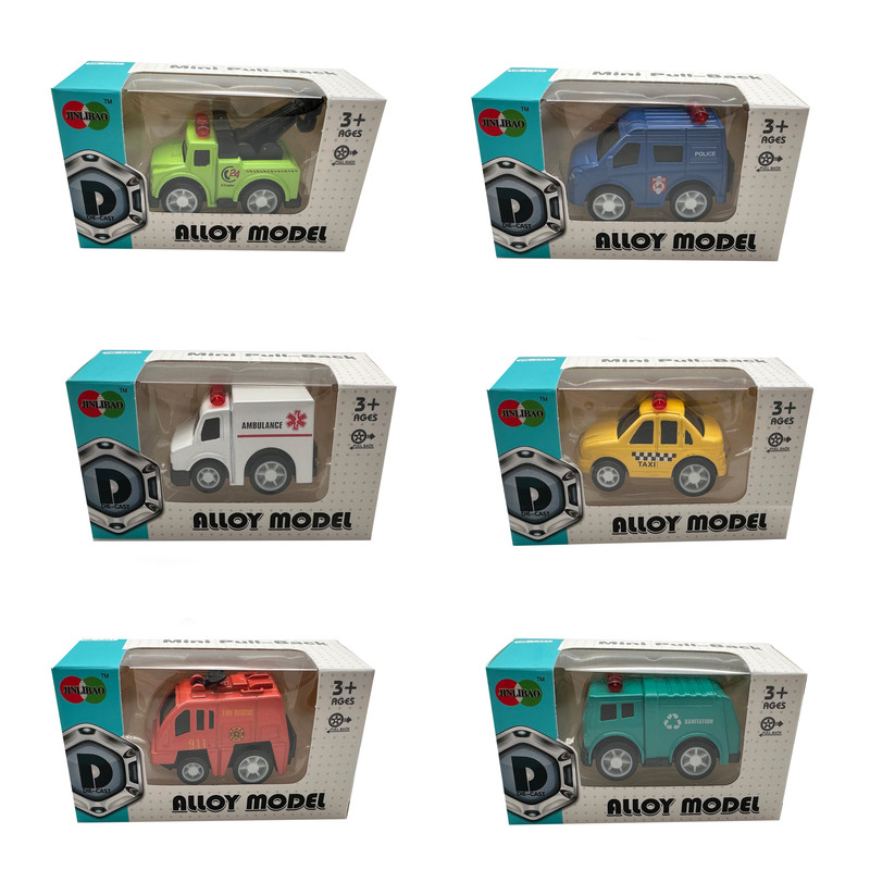 ماشین بازی مدل 836-R012 بسته 6 عددی