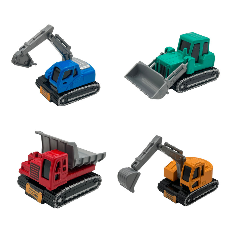 ماشین بازی راهسازی مدل 836-4 بسته 4 عددی