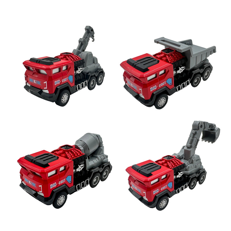 ماشین بازی طرح راه سازی مدل 242 بسته 4 عددی