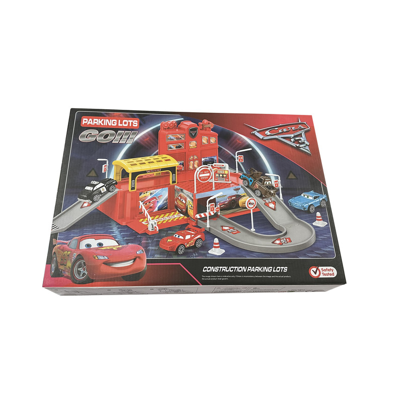 کیت ماشین بازی طرح پارکینگ مک کویین مدل 8801