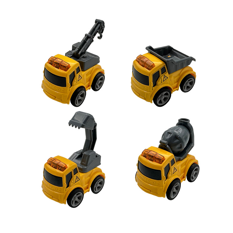 ماشین بازی طرح راهسازی مدل 1143 بسته 4 عددی