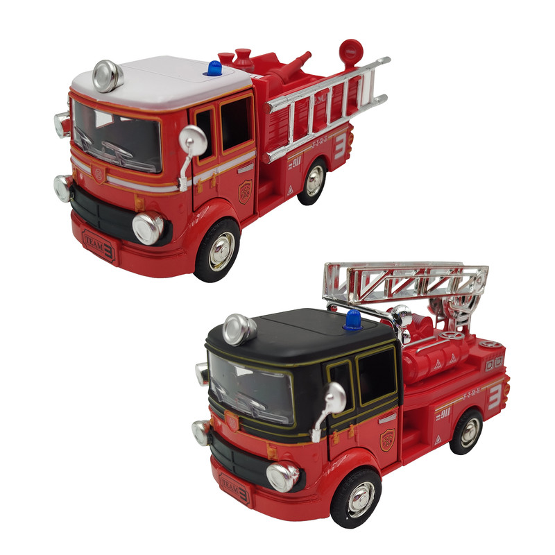 ماشین بازی طرح آتشنشانی مدل Fire660 بسته 2 عددی