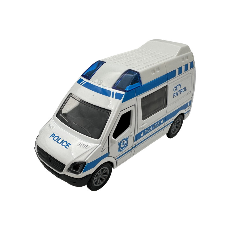 ماشین بازی طرح ون پلیس مدل P1122