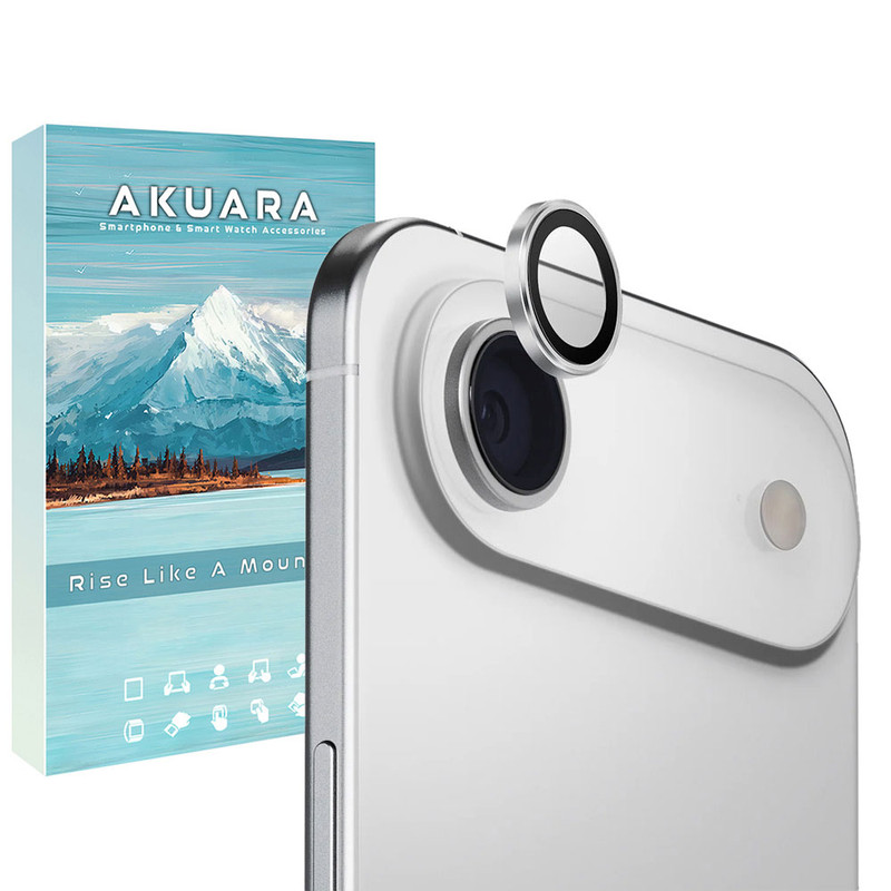 محافظ لنز دوربین فلزی آکوآرا مدل RNG مناسب برای گوشی موبایل اپل iPhone 17 Air