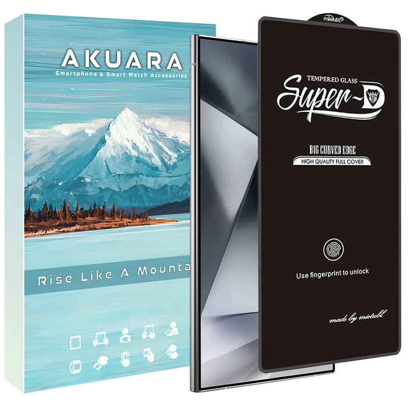 محافظ صفحه نمایش آکوآرا مدل SuperD مناسب برای گوشی موبایل سامسونگ Galaxy S24 Ultra 5G