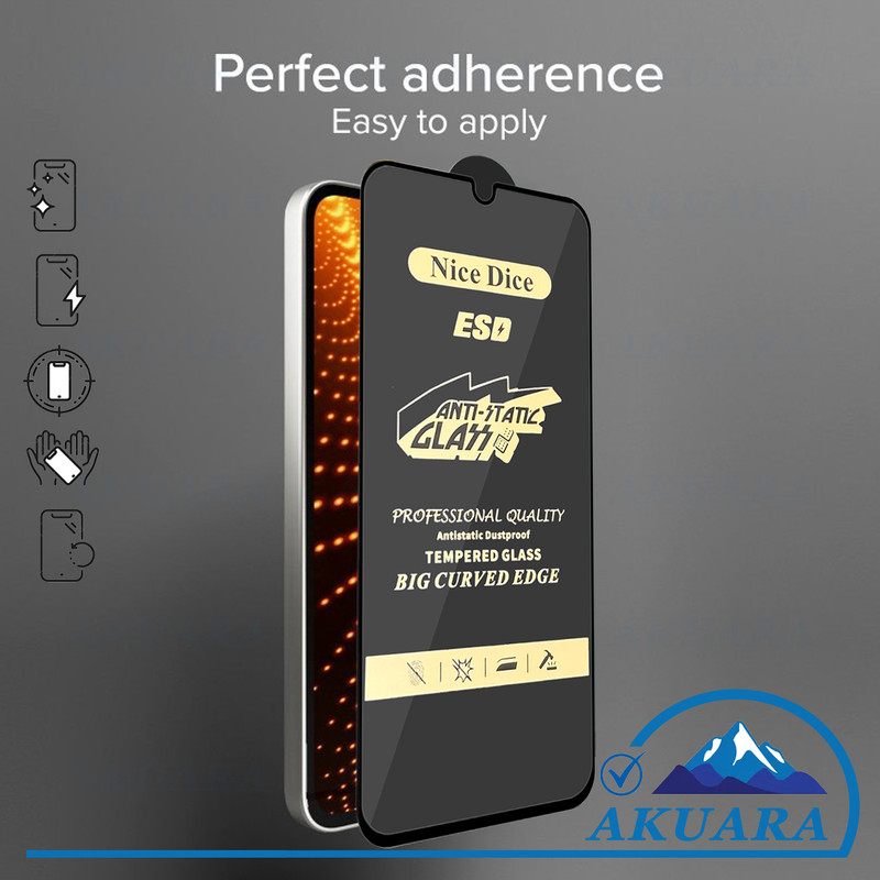 محافظ صفحه نمایش آنتی استاتیک آکوآرا مدل NC Antistatic AKU nas1 مناسب برای گوشی موبایل سامسونگ Galaxy A12 / A02S / A03 / A03 Core / A04 / A04s / A13 4G / A13 5G / A23 / A32 5G / M12