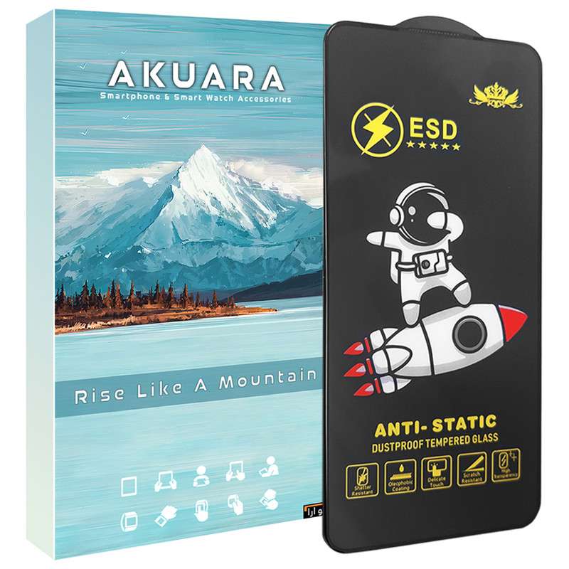 محافظ صفحه نمایش آکوآرا مدل Astronaut AKU مناسب برای گوشی موبایل اپل iPhone 13 Pro Max / 14 Plus