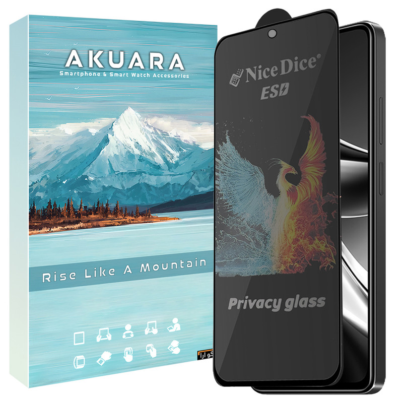 محافظ صفحه نمایش حریم شخصی آکوآرا مدل AKU npv1 مناسب برای گوشی موبایل شیائومی Redmi Note 9 Pro Max/Redmi Note 10 Pro/Redmi Note 10 Pro Max/Redmi Note 11 Pro/mi 11T/Mi 11T Pro/Mi 10T Lite/Poco X3/Poco X3 Pro/Poco X3 NFC/Poco X4 Pro