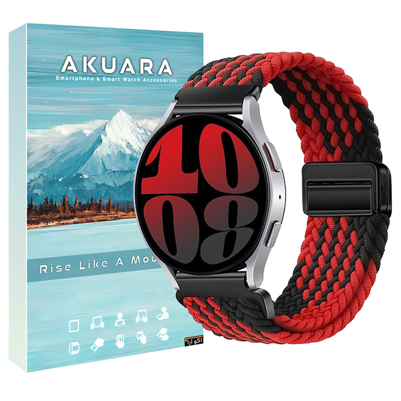 بند آکوآرا مدل Woven solomag AK مناسب برای ساعت هوشمند شیائومی S1 / S1 Active / S2 22mm