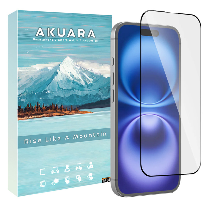 محافظ صفحه نمایش آکوآرا مدل Full AKU مناسب برای گوشی موبایل اپل iPhone 15 Pro Max
