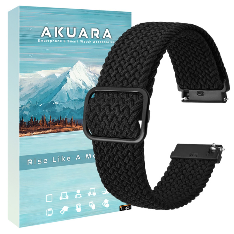 بند آکوآرا مدل Woven AK مناسب برای ساعت هوشمند کیسلکت Ks / Ks2 / Ks pro / Ks Mini / K10 / K11 / K11 pro