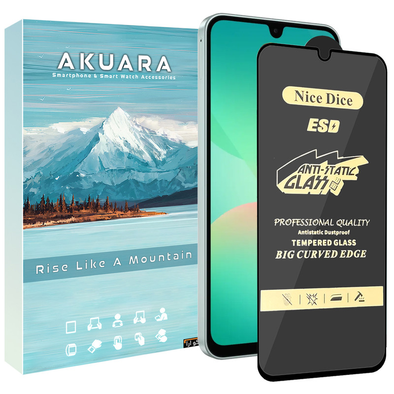 محافظ صفحه نمایش آنتی استاتیک آکوآرا مدل NC Antistatic AKU nas1 مناسب برای گوشی موبایل سامسونگ Galaxy A14 / F14 / M14 / A22 5G / F42 5G
