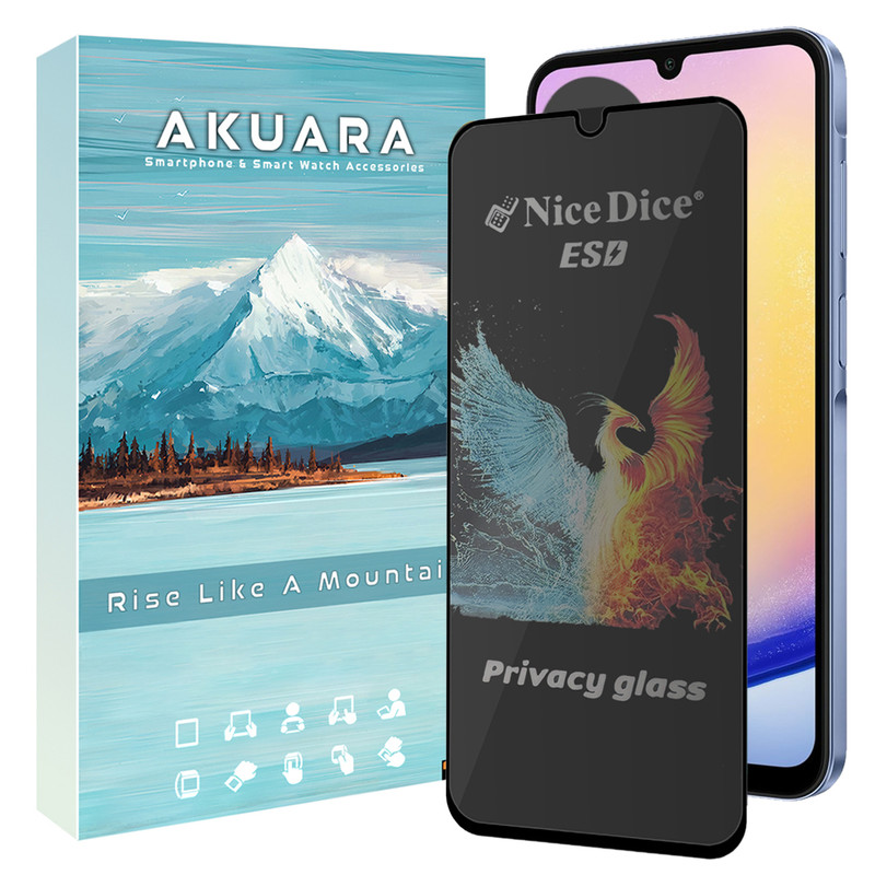 محافظ صفحه نمایش حریم شخصی آکوآرا مدل PRV-NCD AKU npv1 مناسب برای گوشی موبایل سامسونگ Galaxy A12 Nacho / A02S / A03 / A13 4G