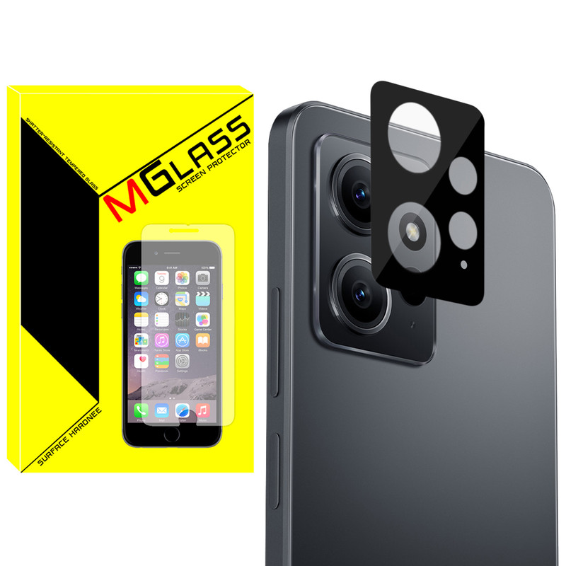 محافظ لنز دوربین ام‌گلس مدل 3D-MG مناسب برای گوشی موبایل شیائومی Redmi Note 12 4G