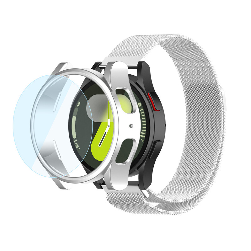 بند آلتیمیت شیلد مدل Milan GRD مناسب برای ساعت هوشمند سامسونگ Galaxy Watch 7 40mm به همراه کاور