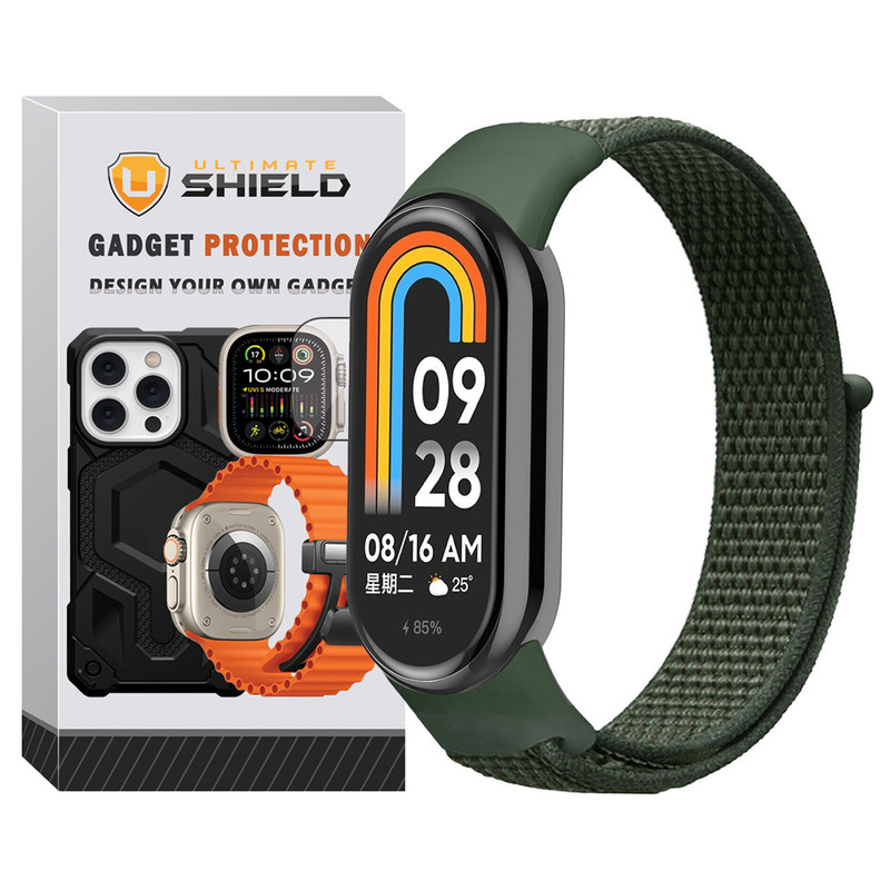 بند آلتیمیت شیلد مدل Nylon Stick مناسب برای ساعت هوشمند شیائومی Mi band 8