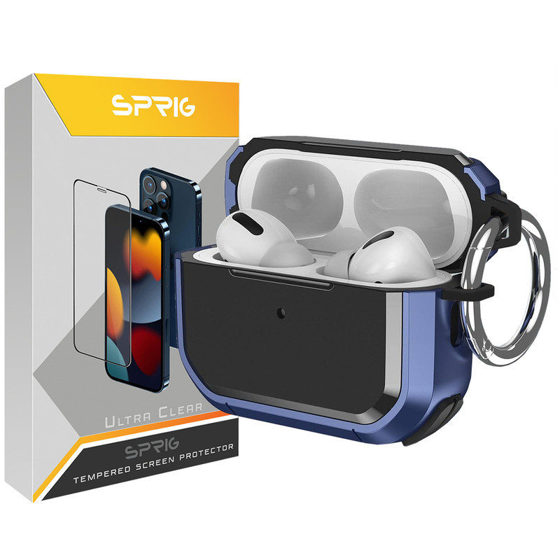 کاور اسپریگ مدل EggShell مناسب برای کیس اپل Airpod Pro / Airpod Pro 2
