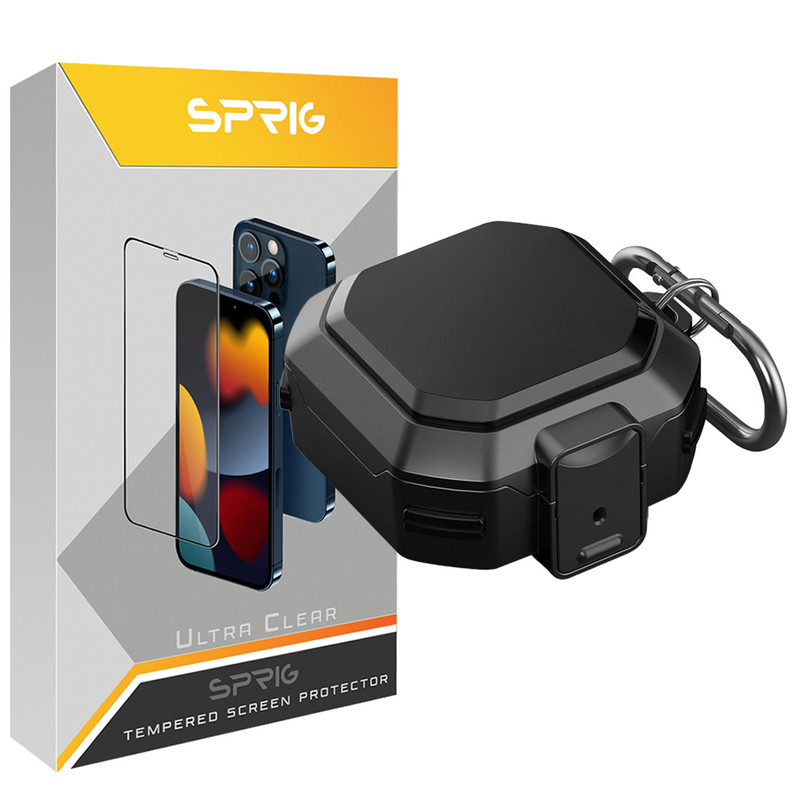 کاور اسپریگ مدل EggShell-SP مناسب برای کیس سامسونگ Galaxy buds 2 / buds pro / buds live / buds 2 Pro