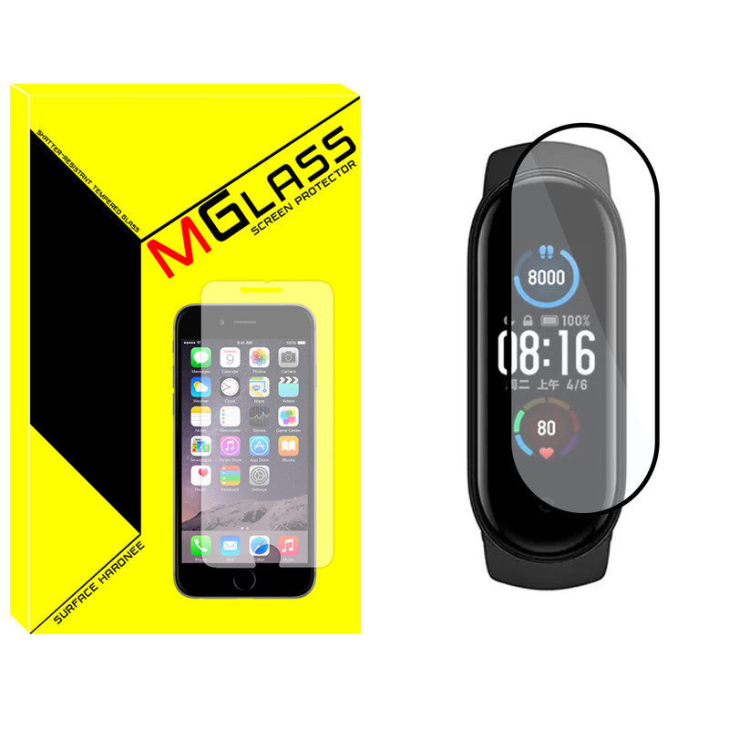 محافظ صفحه نمایش نانو ام گلس مدل NMG مناسب برای ساعت هوشمند شیائومی Mi Band 6