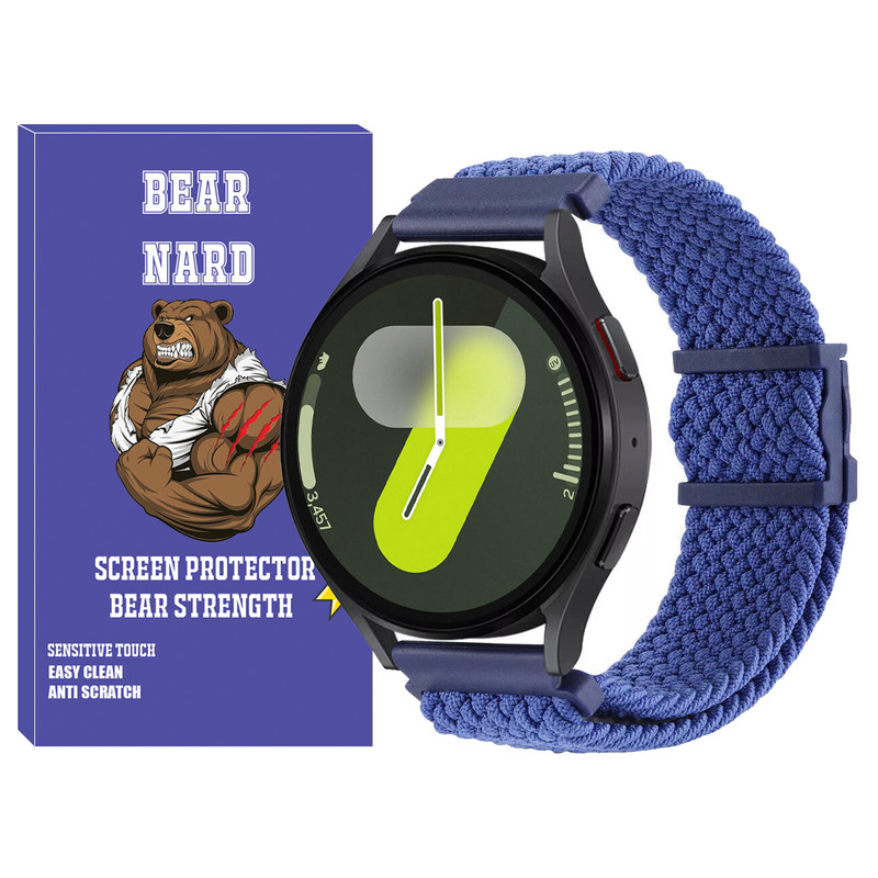 بند برنارد مدل Braided Magnet BR مناسب برای ساعت هوشمند سامسونگ Galaxy Watch 4/5/6/7/FE سایز 40/43/44/46/47 میلی متری