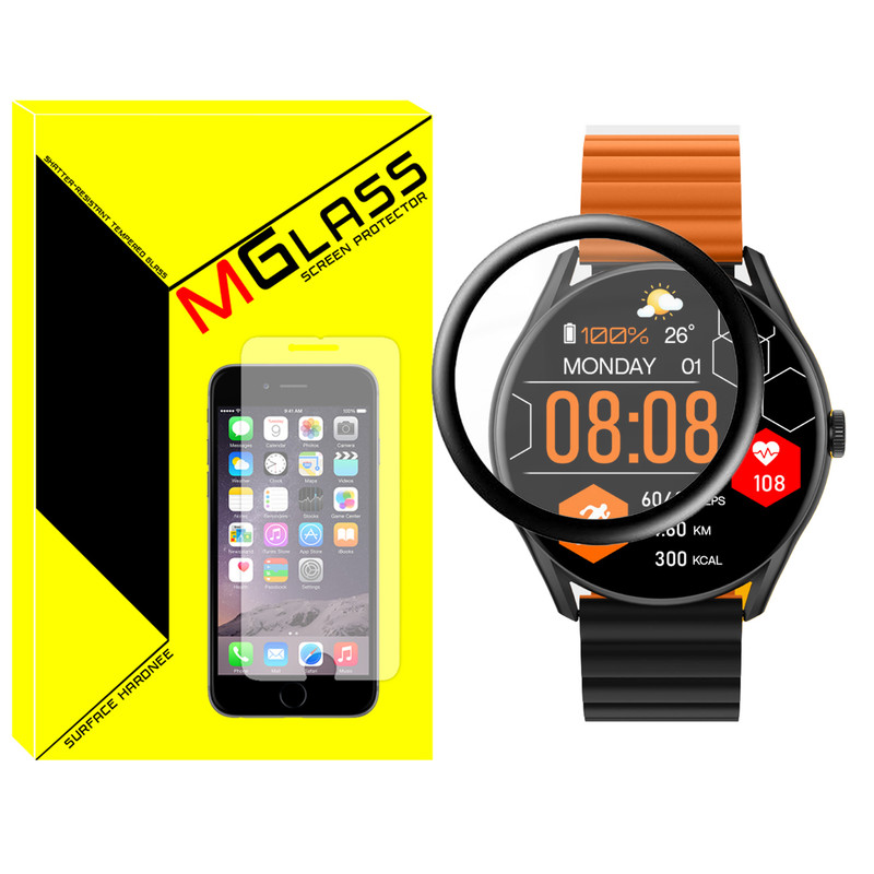 محافظ صفحه نمایش نانو ام‌گلس مدل NMG مناسب برای ساعت هوشمند شیائومی Glorimi M1 Pro