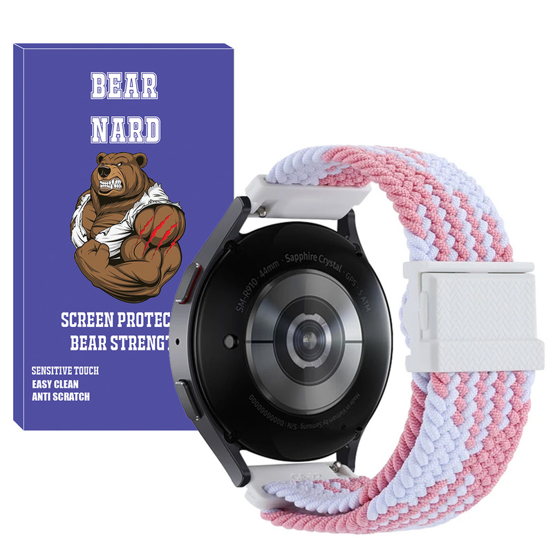بند برنارد مدل Braided Magnet BR TW مناسب برای ساعت هوشمند هپی تاچ K59 Pro / K56 Pro Ultra