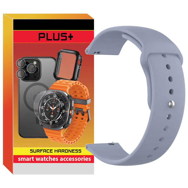 بند پلاس مدل Silicone PL مناسب برای ساعت هوشمند هایلو RS4 / RS4 Plus / LS02