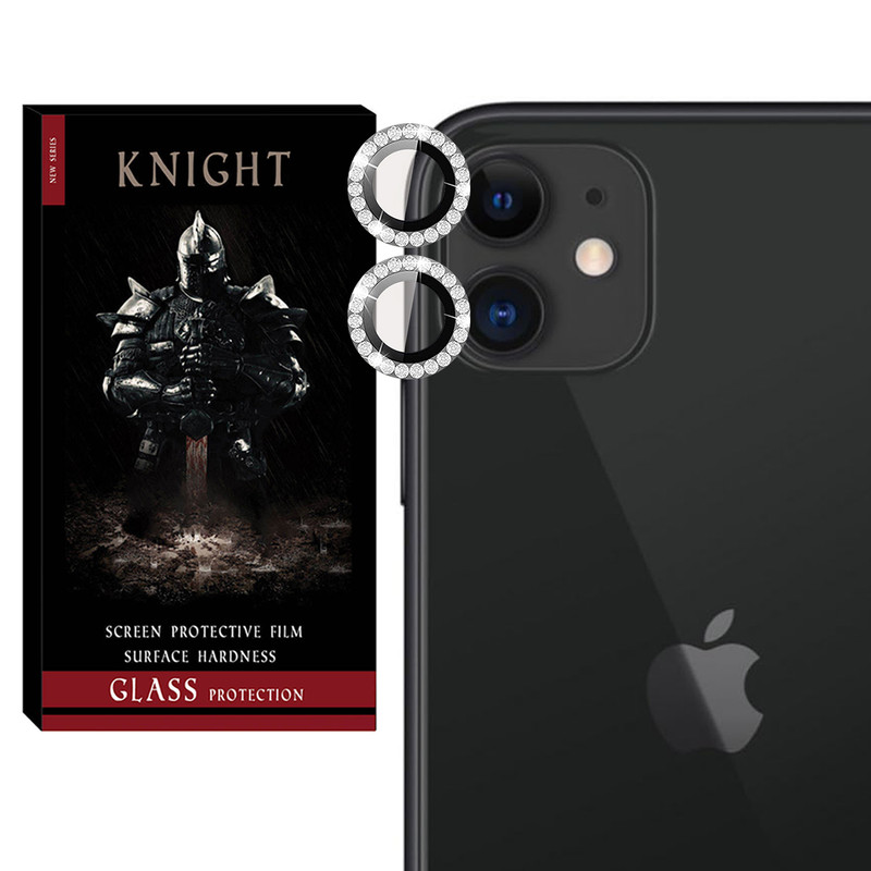 محافظ لنز دوربین فلزی نایت مدل RNG Diamond KT مناسب برای گوشی موبایل اپل iPhone 11