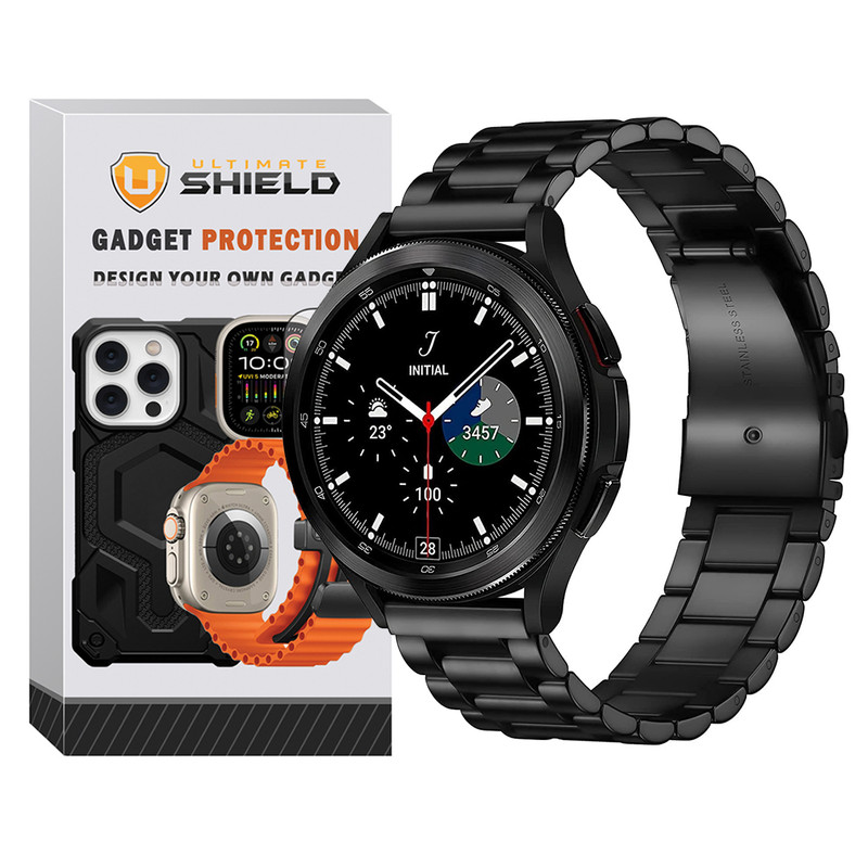 بند آلتیمیت شیلد مدل 3Row TW مناسب برای ساعت هوشمند سامسونگ Galaxy Gear S3 / Watch 3 45mm / Watch 46mm / S3 Frontier / S3 Classic Gear 2 R380