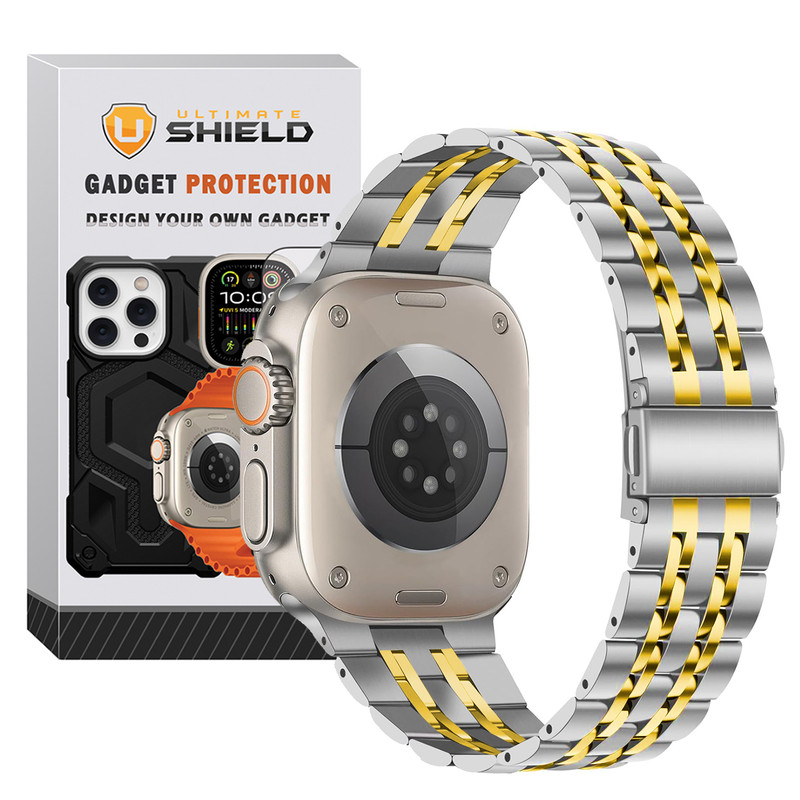 بند آلتیمیت شیلد مدل 7Bead SLV 2C مناسب برای اپل واچ 49 mm سری Ultra